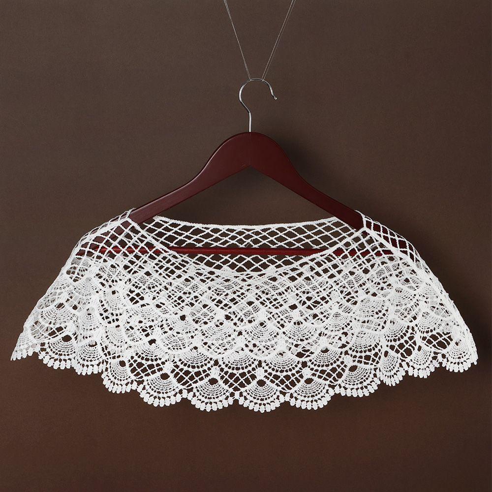 CACTU Áo Khoác Poncho Phối Ren Thời Trang Dành Cho Nữ