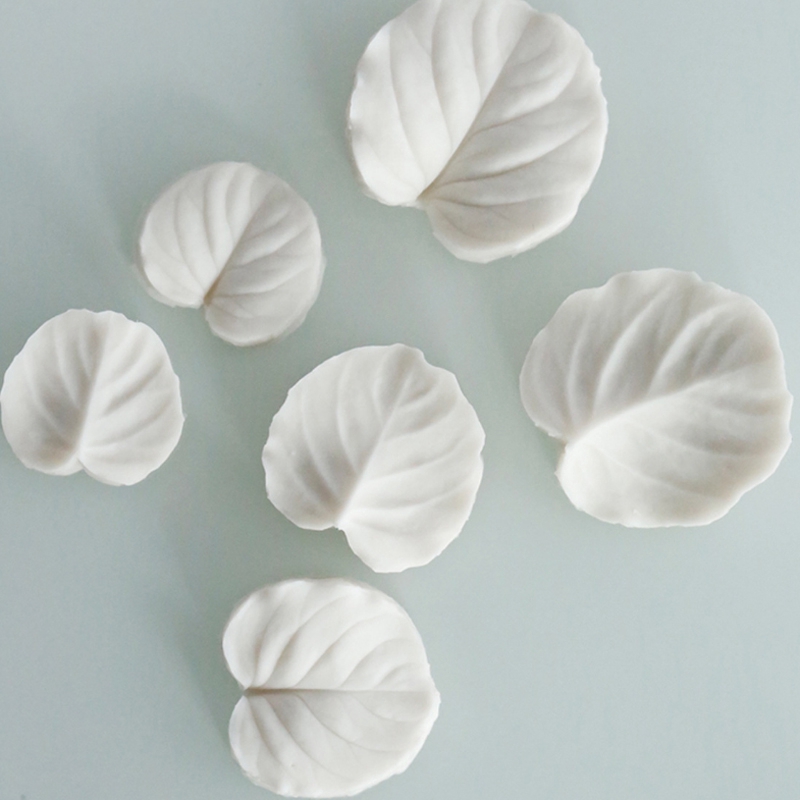 Khuôn Silicone Làm Bánh Tạo Hình Lá Cây Độc Đáo Tiện Dụng