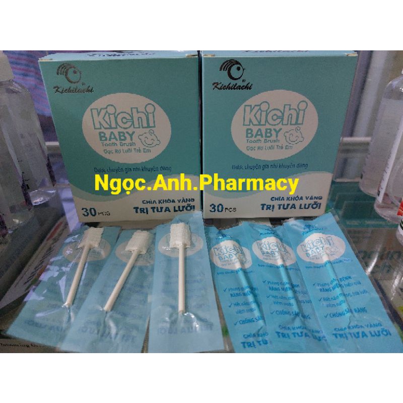 Gạc rơ lưỡi trẻ em Kichibaby