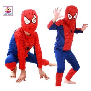 bộ quần áo người nhện hoá trang haloween