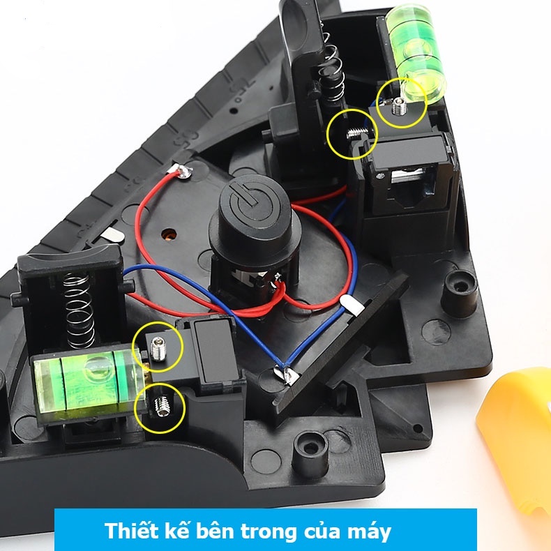 Thước ke góc vuông laser tiện dụng , thước đo góc vuông bằng tia laze  có đế hít dùng trong xây dựng ốp lát 206857