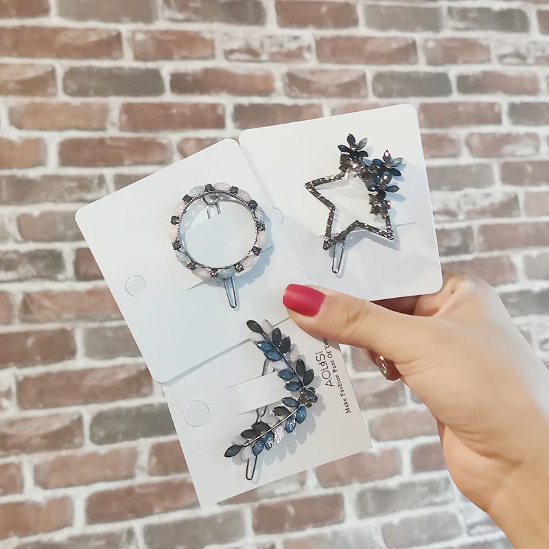 Kẹp Tóc Phong Cách Vintage Hàn Quốc Màu Sắc