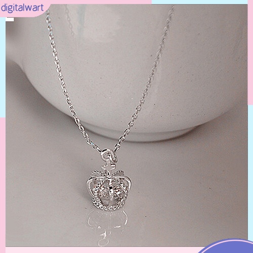 Dây Chuyền Mặt Hình Vương Miện Đính Đá Thời Trang