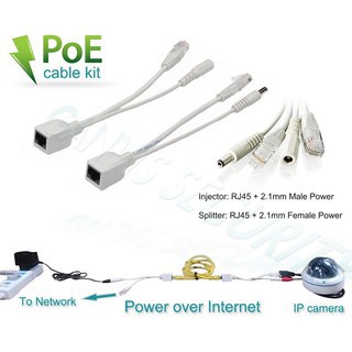 Balun chuyển đổi POE cho camera IP