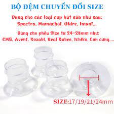 Đệm giảm size phễu máy hút sữa Easy S9 size 19mm (dùng đc cho nhiều mẫu máy khác nhau)