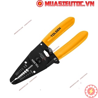 Kềm tuốt dây điện 7 trong 1 tolsen