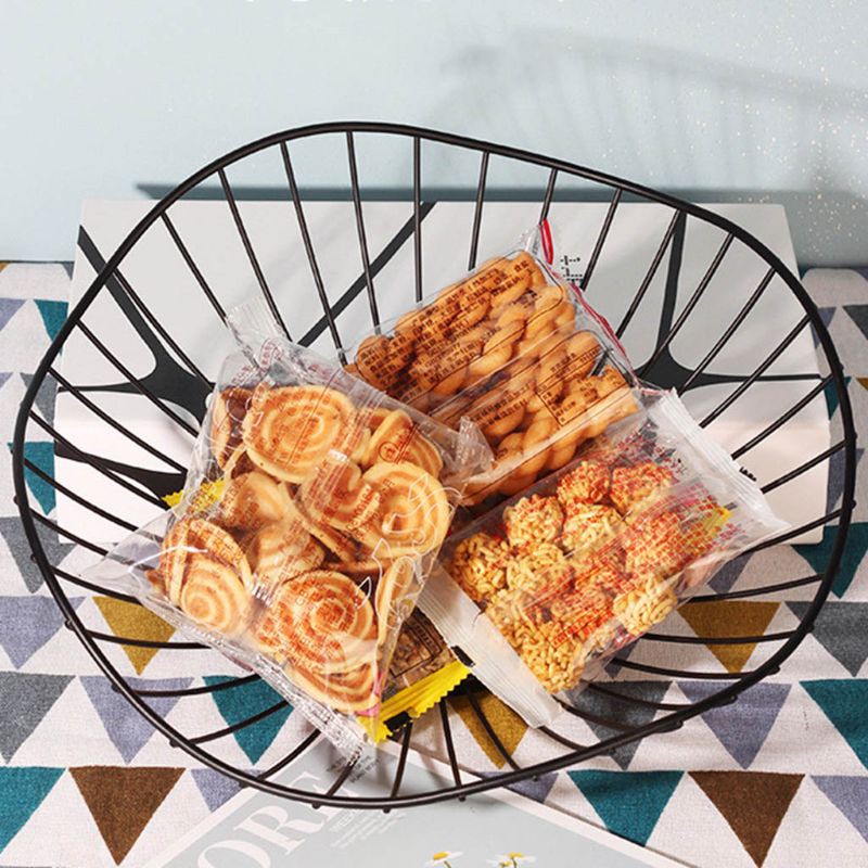 Rổ Đựng Trái Cây Rau Củ Bằng Sắt Sáng Tạo Trang Trí Đẹp Mắt