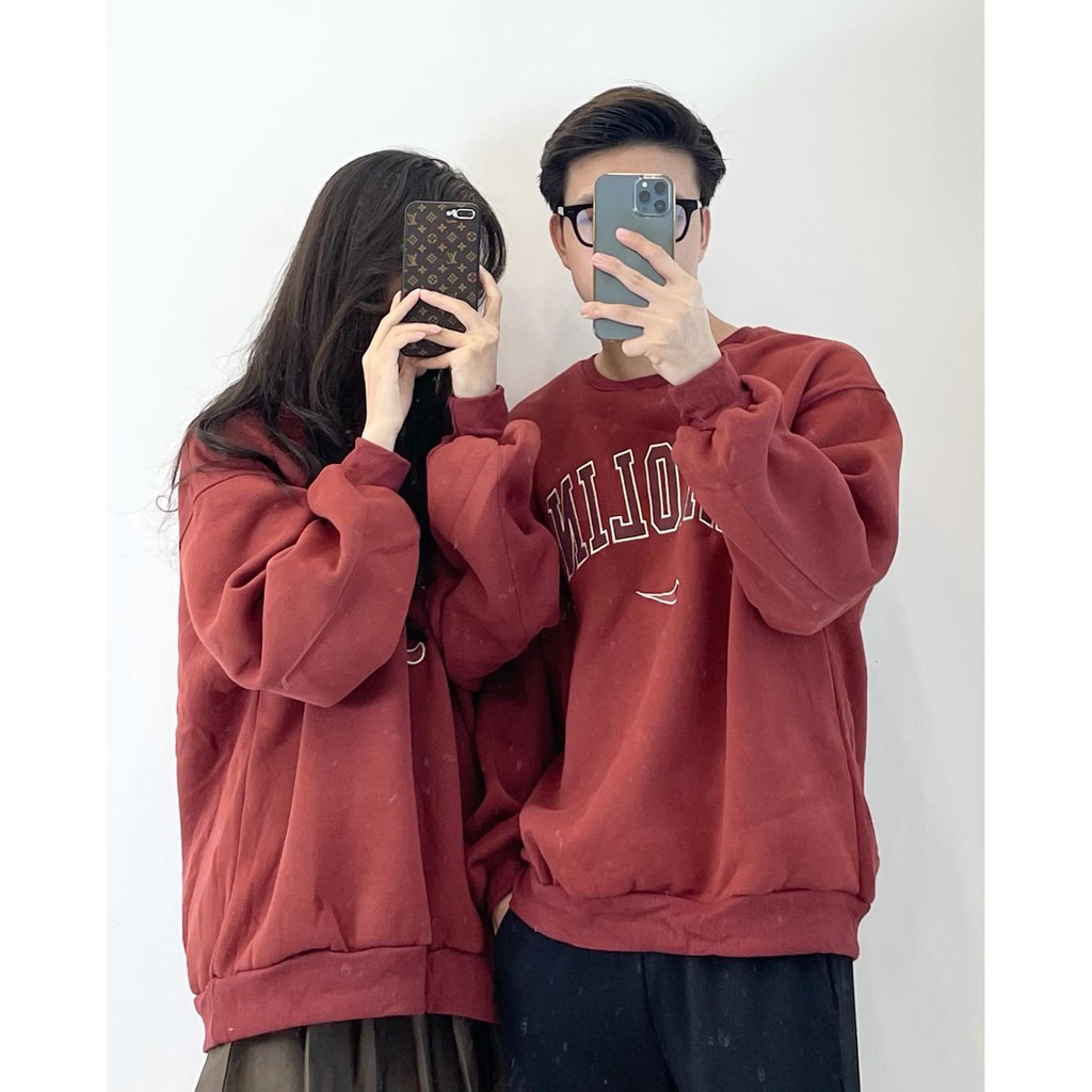 (FREESHIP) Áo sweater nỉ Carolia hàng quảng châu Miho house