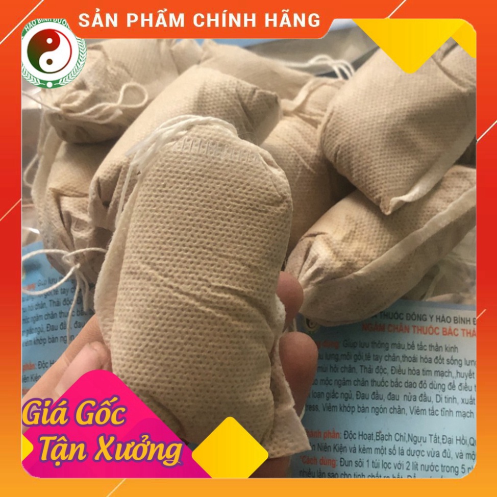 Thảo Mộc Ngâm Chân Thuốc Bắc Dao Đỏ Giúp Lưu Thông Máu - Đau Lưng Mỏi Gối Có Giấc Ngủ Ngon Giảm Stress