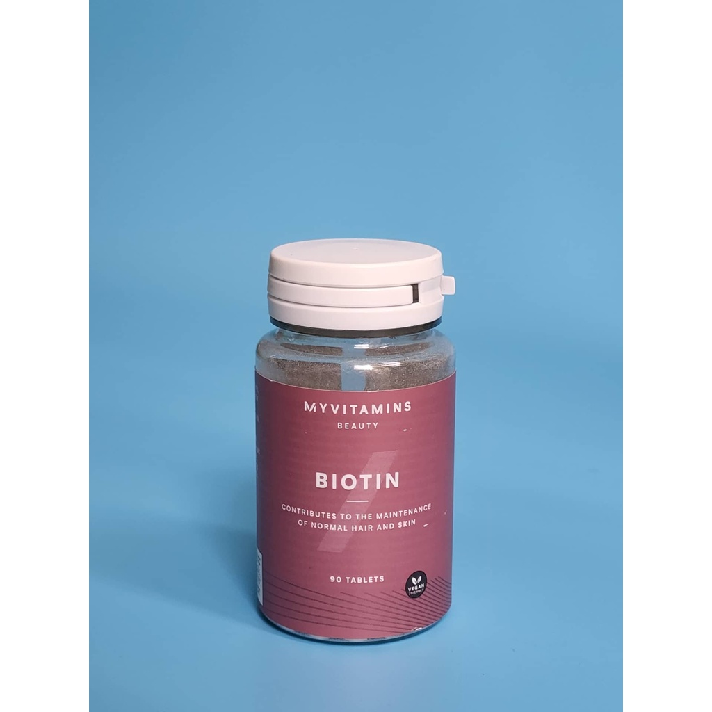 Viên Uống Kích Mọc Tóc MYVITAMINS Beauty Biotin 10000 Mcg 90 Viên Của Anh- Biotin 10.000 mcg