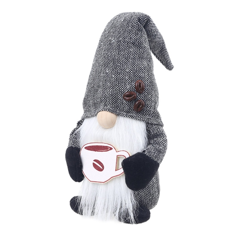Phụ Kiện Trang Trí Nhà Cửa Hình Chú Lùn Ma Cà Phê Blala Gnome Handmade Độc Đáo
