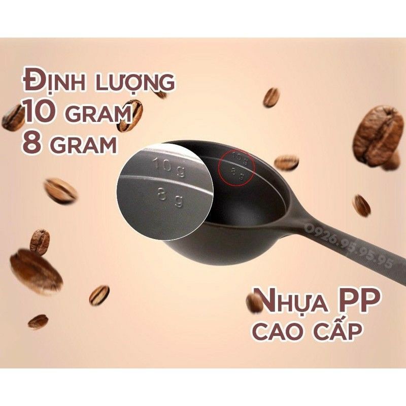 Thìa đong nhựa định lượng 10gram dùng trong pha chế và làm bánh