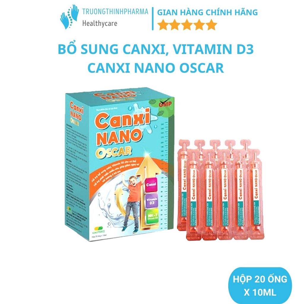 CANXI NANO OSCAR, giúp trẻ tăng chiều cao vượt trội