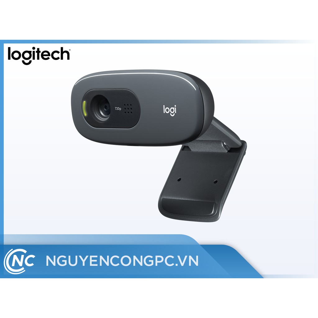 Webcam Logitech C270 - Hỗ trợ gọi video chất lượng HD 720P ( Mới, Bảo Hành 12 Tháng )