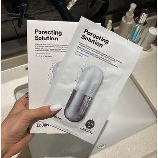 Mặt nạ DR.JACT+ PORECTING SOLUTION thải độc se khít lỗ chân lông