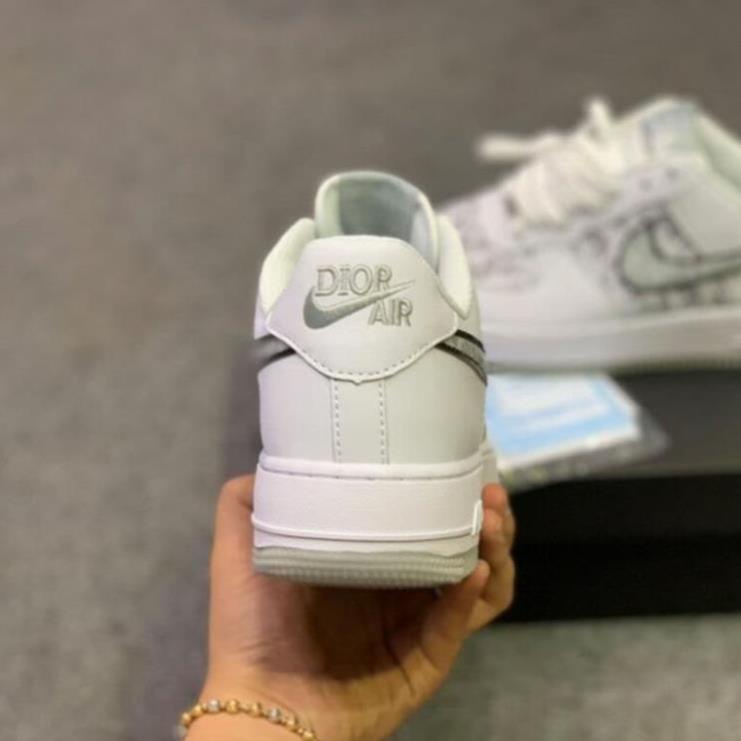 (langgiay) Giày AF1 dior đế xám đế đen [ XẢ HÀNG] Giày thể thao NIke_dio nam nữ - Hàng chuẩn Full Box Bill | BigBuy360 - bigbuy360.vn