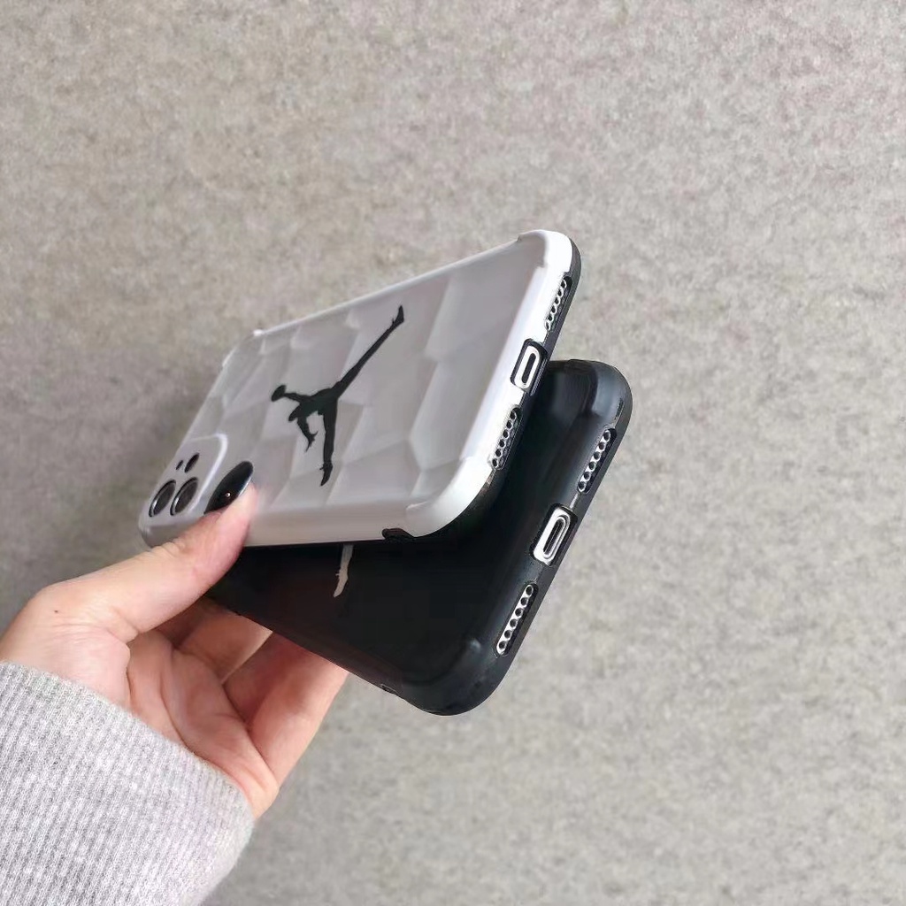 Ốp Điện Thoại Dẻo In Hình Jordan Jumper Cho iPhone 12 / 11 Pro MAX X XS MAX XR SE2 7 8 Plus