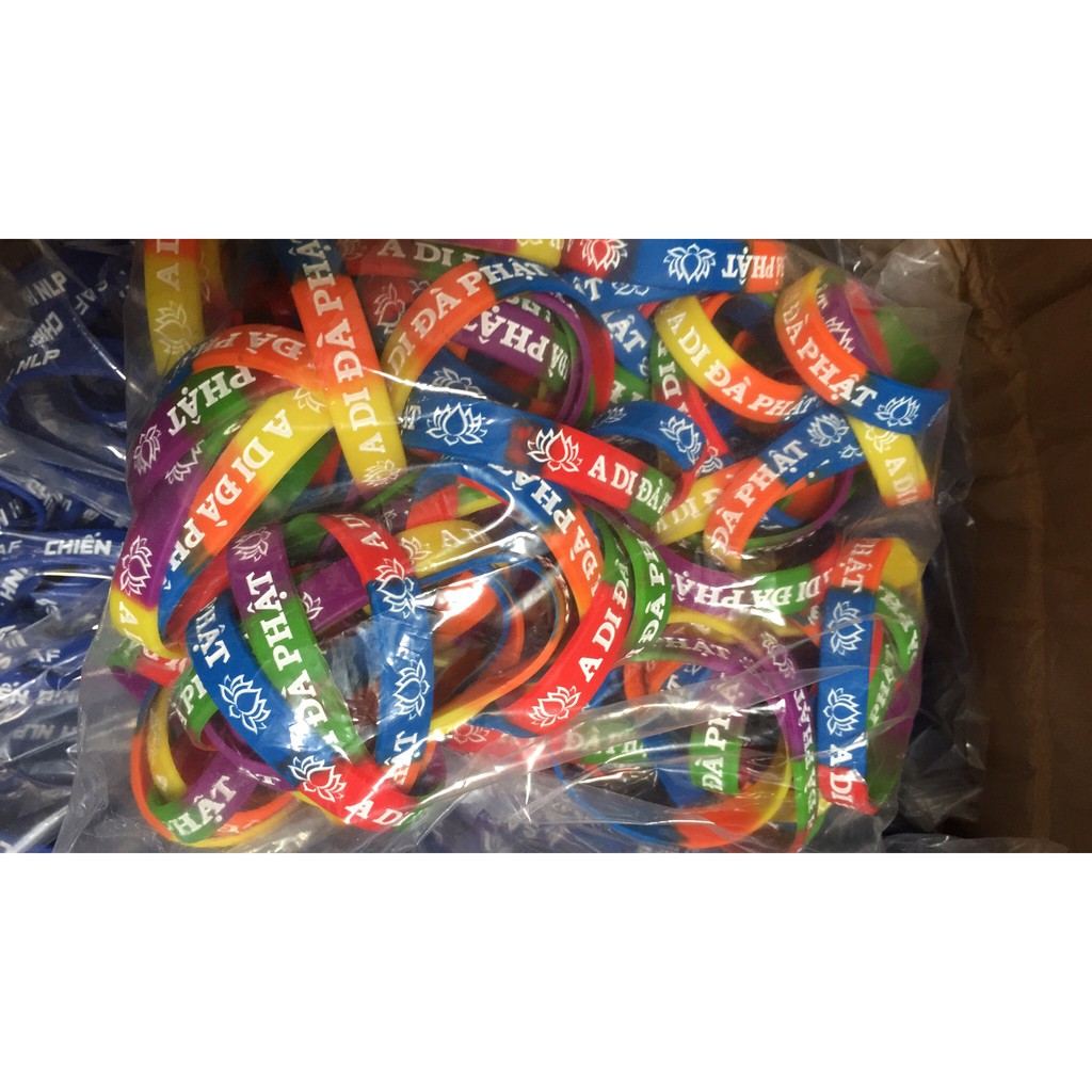 Vòng tay cao su A di đà phật | BigBuy360 - bigbuy360.vn