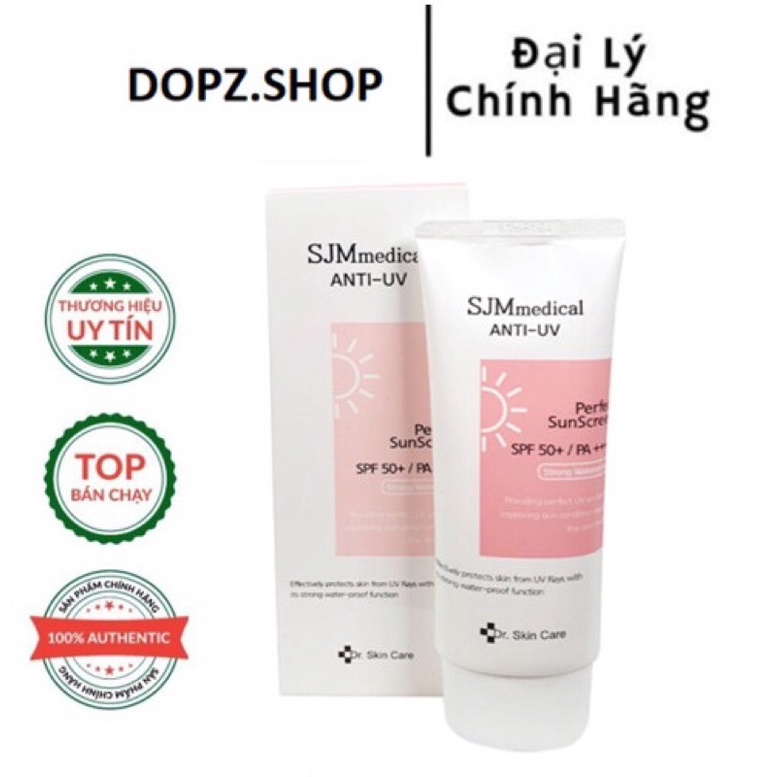 Kem chống nắng thấm nước SJM MEDICAL ANTI-UV PERFECT SUNSCREEN SPF50 PA ++++