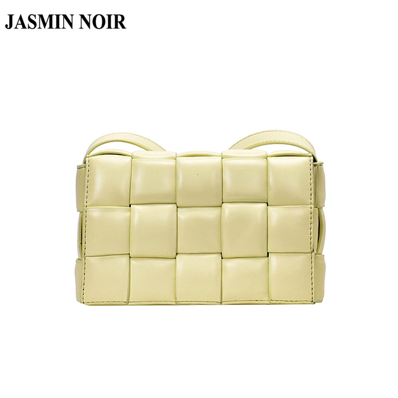Túi đeo vai hiệu JASMIN NOIR phối dây xích thời trang Hàn Quốc cho nữ