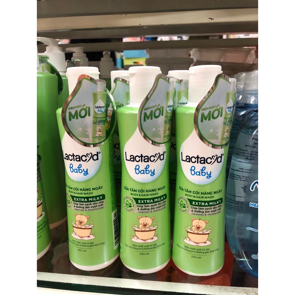 Sữa tắm Lactacyd 250ML XANH LÁ - (Mẫu Mới)