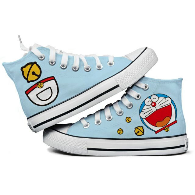Giày Doremon cao cổ( ảnh thật shop chụp phía sau) | BigBuy360 - bigbuy360.vn