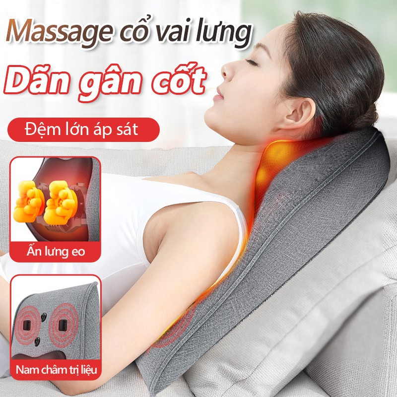 AM509C Gối massage vai gáy toàn thân đa năng cao cấp BENBO