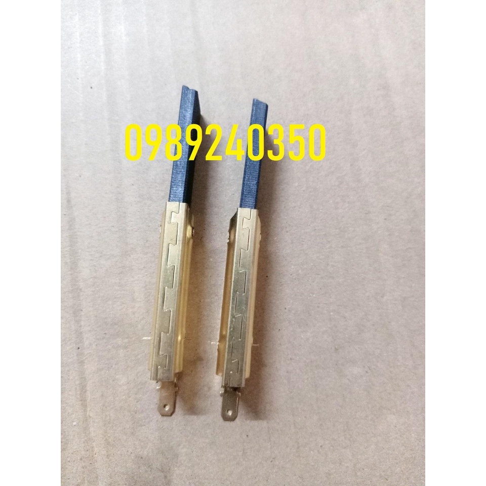 Bộ chổi than máy giặt cửa ngang kèm đế cài chính hãng