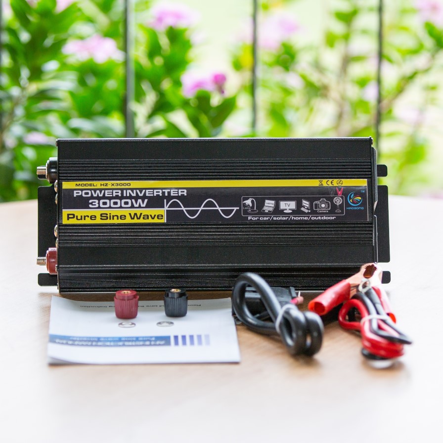 Bộ kích chuyển điện bình ắc quy 48V lên 220V Sóng Sine chuẩn 500W dùng tại gia đình, xe tải lớn, nhà xưởng