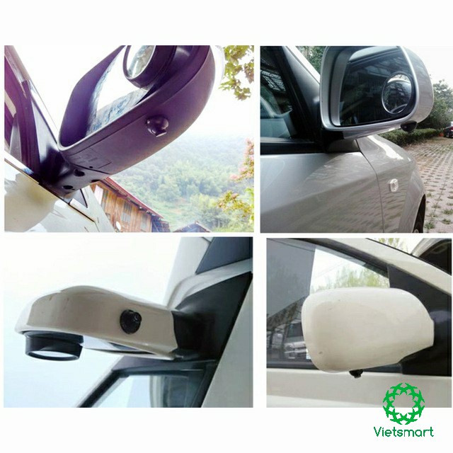 Camera căn lề, cạp lề camera lùi xoay 360 độ cho ô tô