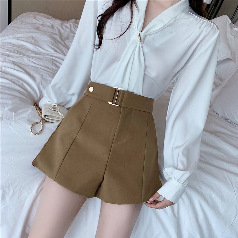 🍓🍓 Quần Short Nữ Cạp Cao Đia Liền Cạp Cá Tính 🍓🍓