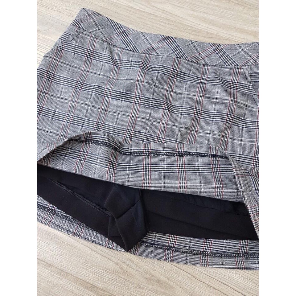 Chân Váy Chữ A 2 Màu Đen/Kẻ | BigBuy360 - bigbuy360.vn