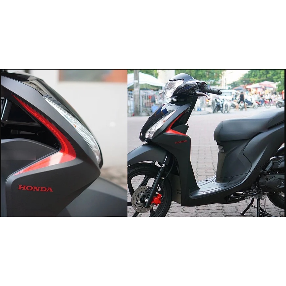Tem Chữ HONDA Chính Hãng Dán Mặt Nạ SH, Tem Mặt Nạ Honda