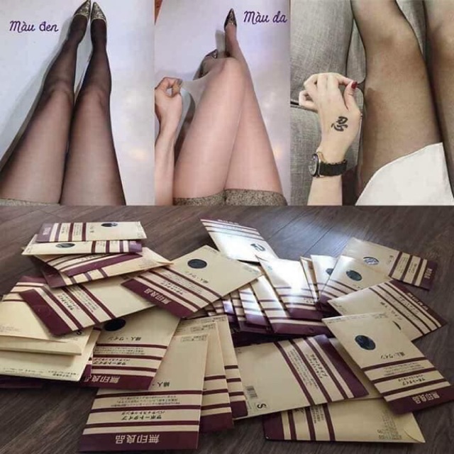 13 quần tất Muji Nhật