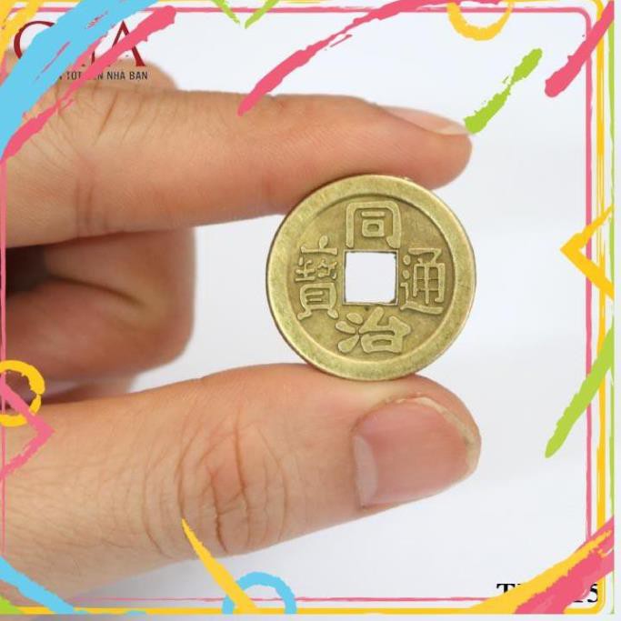 [SIÊU SALE] Đồng xu ngũ đế, đồng xu phong thuỷ bỏ bóp ví | Vật phẩm chiêu tài