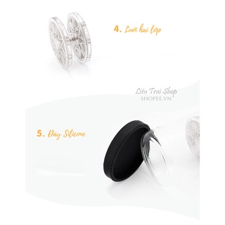 Ca đánh sữa tạo bọt sữa thủy tinh cao cấp
