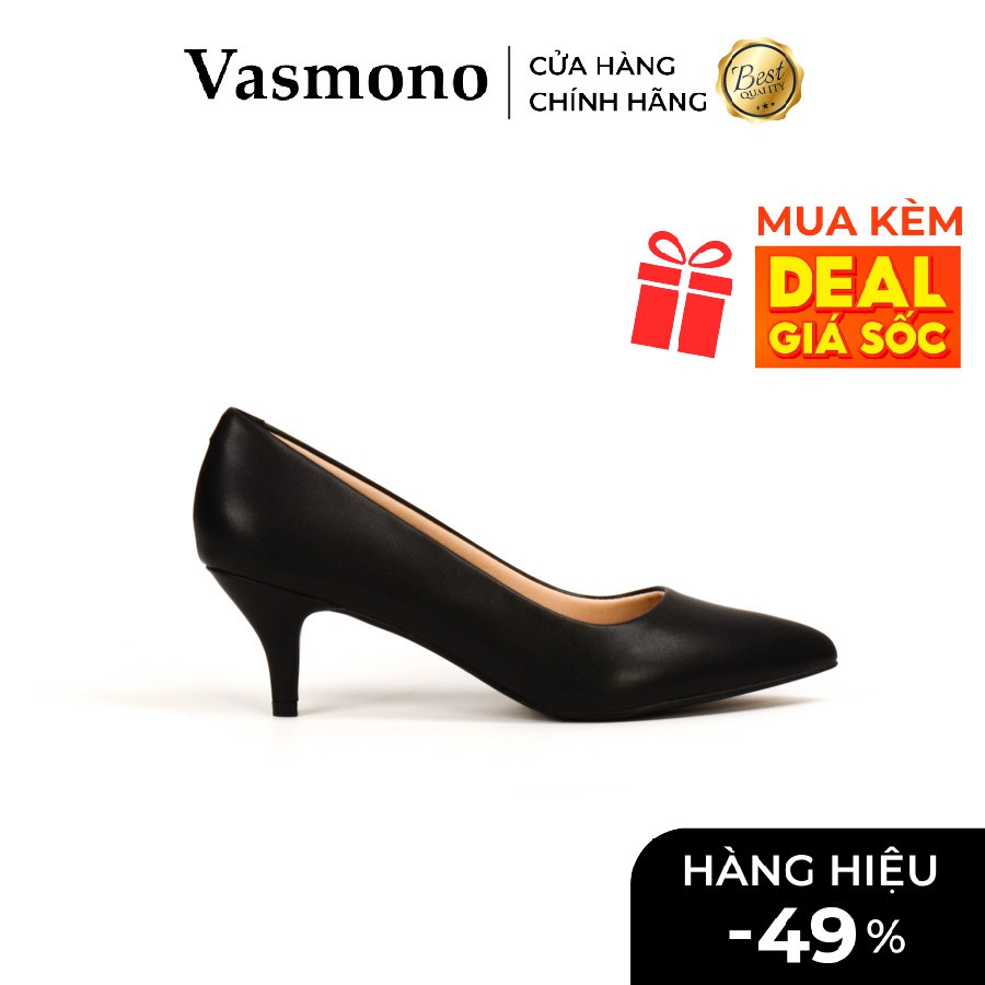 [Sale 50%] Giày Cao Gót Bít Mũi 5 Phân