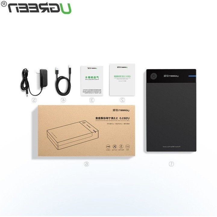 HDD Box 3.5 inch Sata/USB 3.0 hỗ trợ 10TB Chính Hãng Ugreen 50422