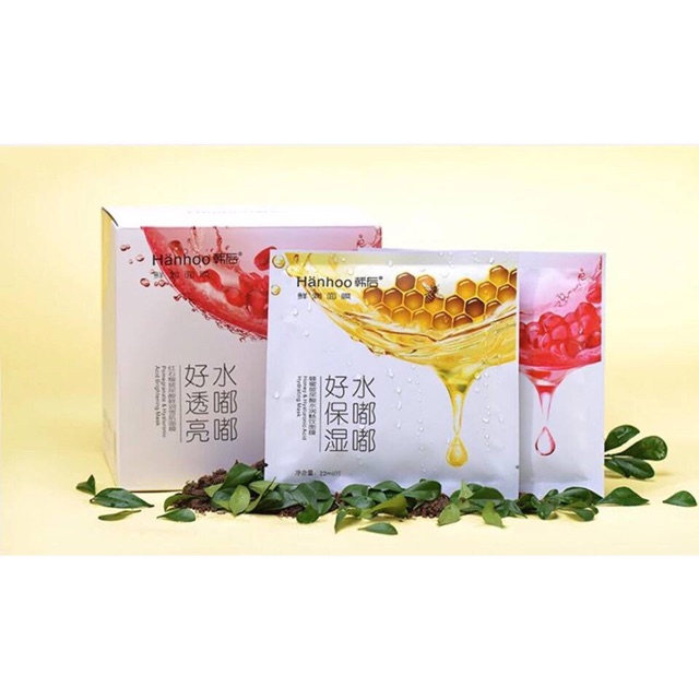 Mask Hanhoo Honey và Lựu cao cấp