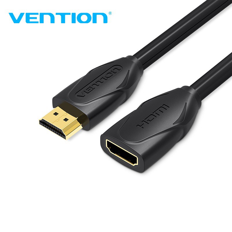 [Mã ELFLASH5 giảm 20K đơn 50K] Cáp nối dài HDMI Vention,hỗ trợ 3D, 2K,4k@30Hz , Dài 1.5m - 5m