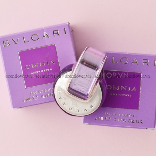 Nước Hoa Bvlgari Omnia Amethyste Tím  + 𝐒𝐜𝐞𝐧𝐭 𝐋𝐨𝐯𝐞𝐫 +