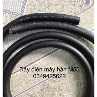 Dây điện quấn máy hàn cell pin M25, M35, M50