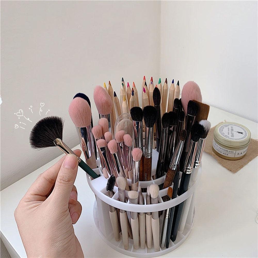 LLOYD Giá Đỡ Cọ Trang Điểm Màu Trắng Tiện Dụng