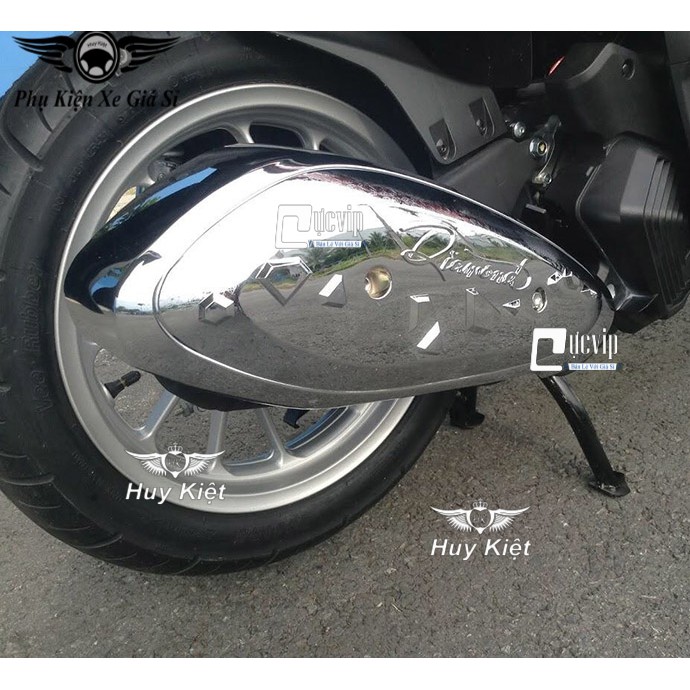 Ốp Pô SH Mode 2020 Xi Inox, Mạ Crom MS3246