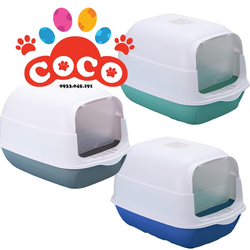 Nhà Vệ Sinh Cho Mèo Có Nắp