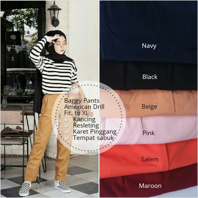 Quần Baggy Dài Kiểu Dáng Trẻ Trung Năng Động | BigBuy360 - bigbuy360.vn