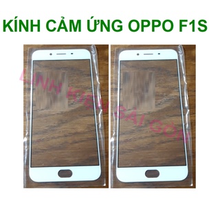Kính oppo f1s màu trắng
