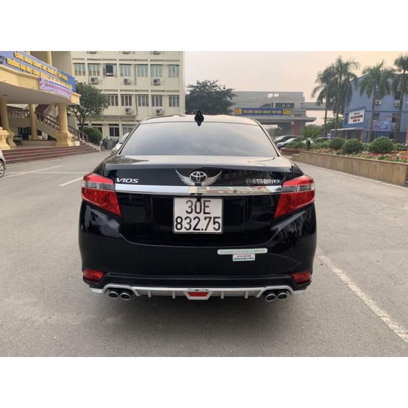 Lippo, Lip Chia Pô,Ốp Cản Sau Cho xe Toyota Vios Hàng Cao Cấp Loại 1