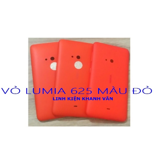 VỎ LUMIA 625 MÀU ĐỎ