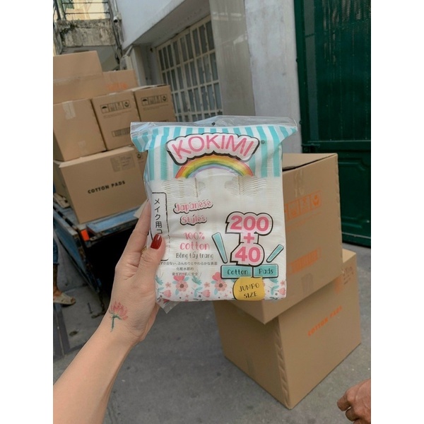 Bông Tẩy Trang Mihoo Kokimi Cotton Pads